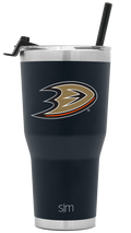 NHLÂ® Cruiser Insulated Tumbler with Flip Lid and Straw - 30oz - Anaheim Ducks