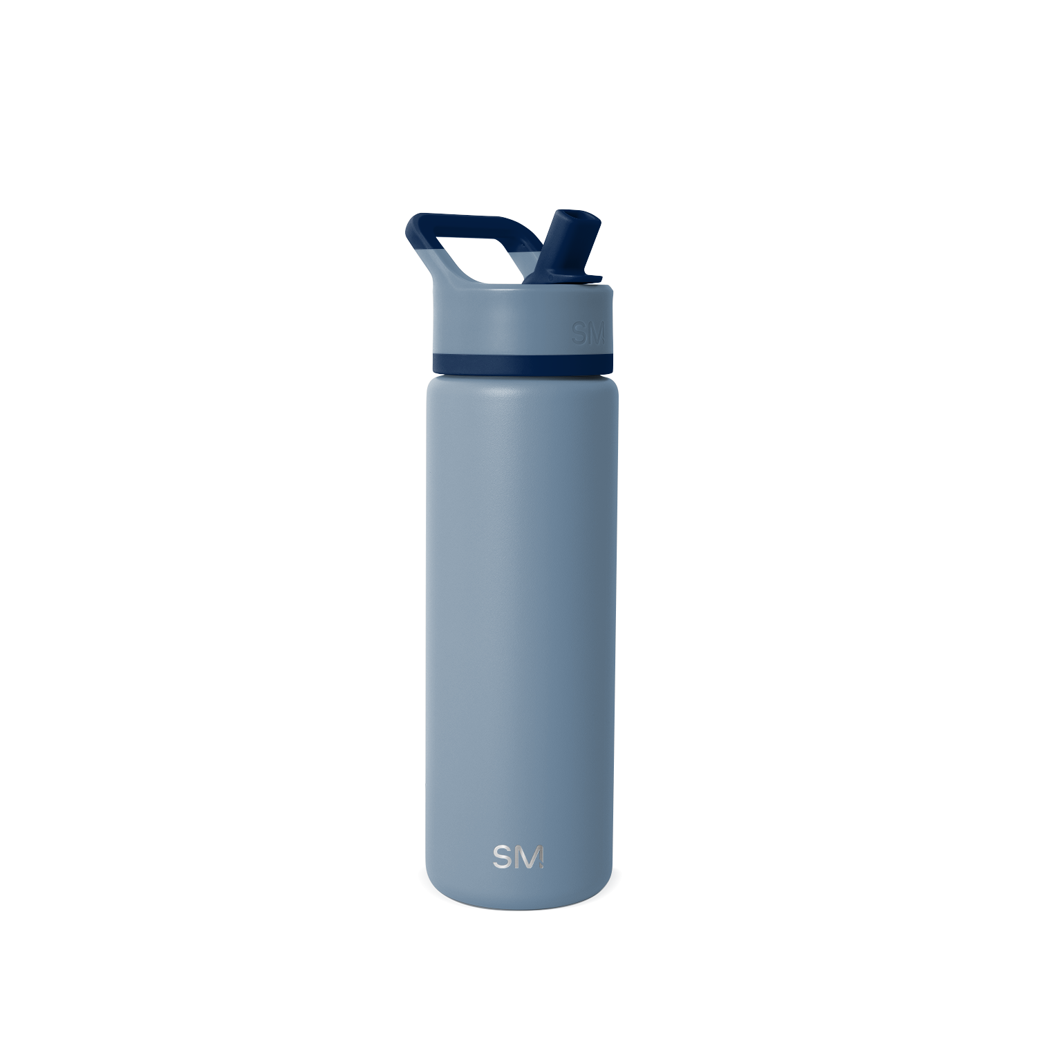 Summit Water Bottle with Straw Lid - 22oz / Blue Dune