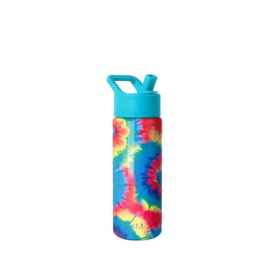 Summit Kids Water Bottle with Straw Lid - 18oz - SM2C - Tie-Dye