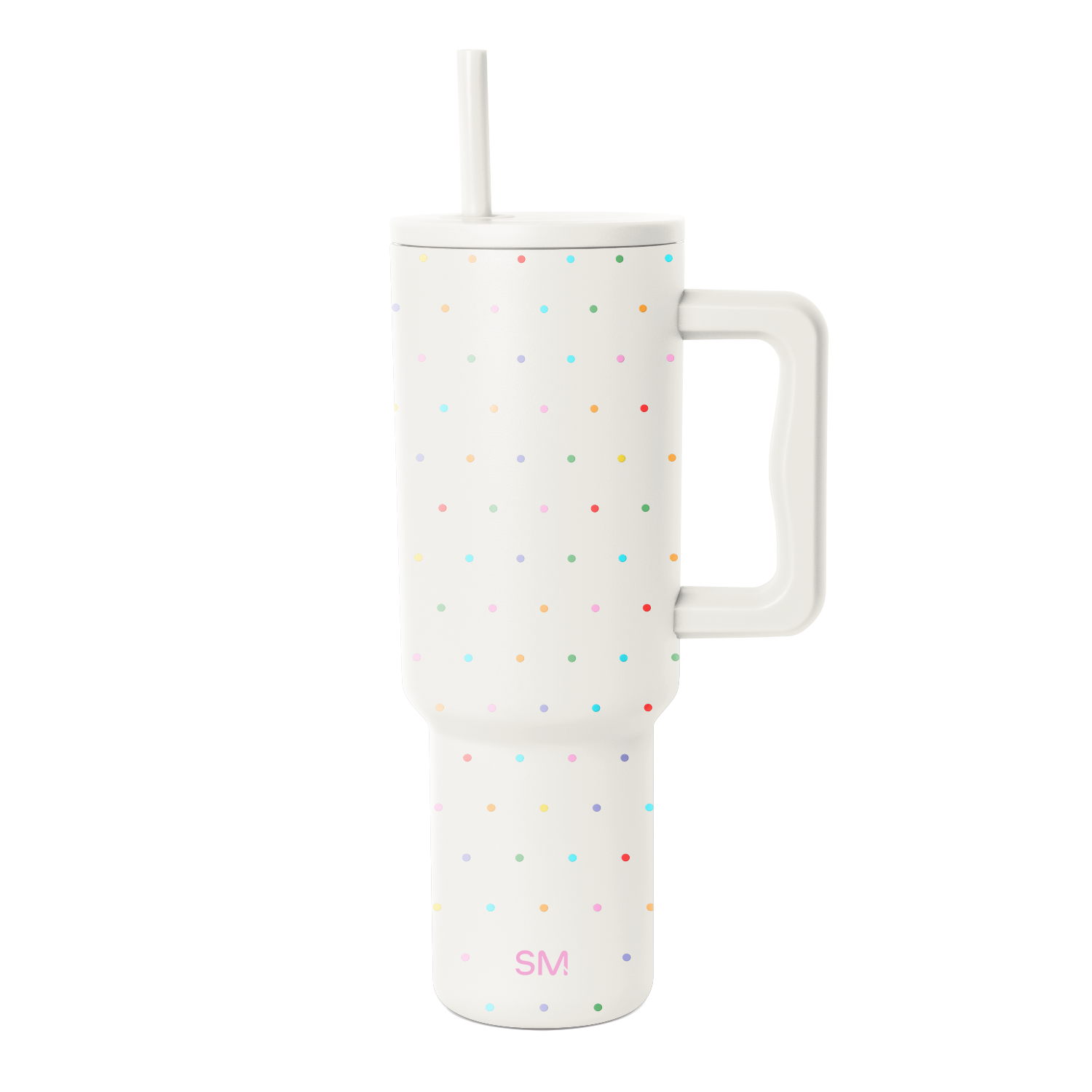 Trek Tumbler - 40oz / Rainbow Dots
