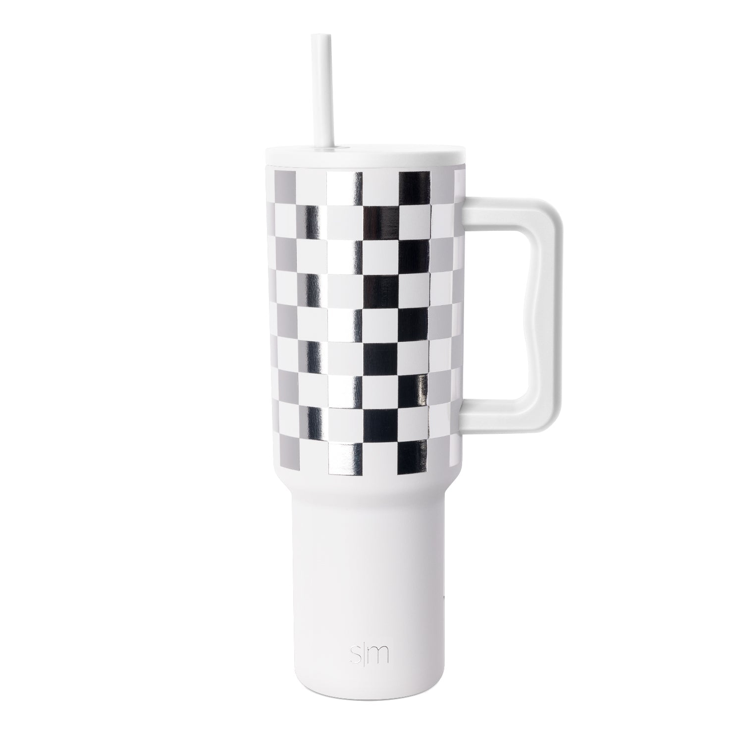 Trek Tumbler - 40oz / Silver Bell Checkmate
